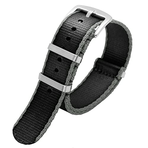 Bracelet NATO 22mm nylon pour éviter la perte de montre Seiko Omega