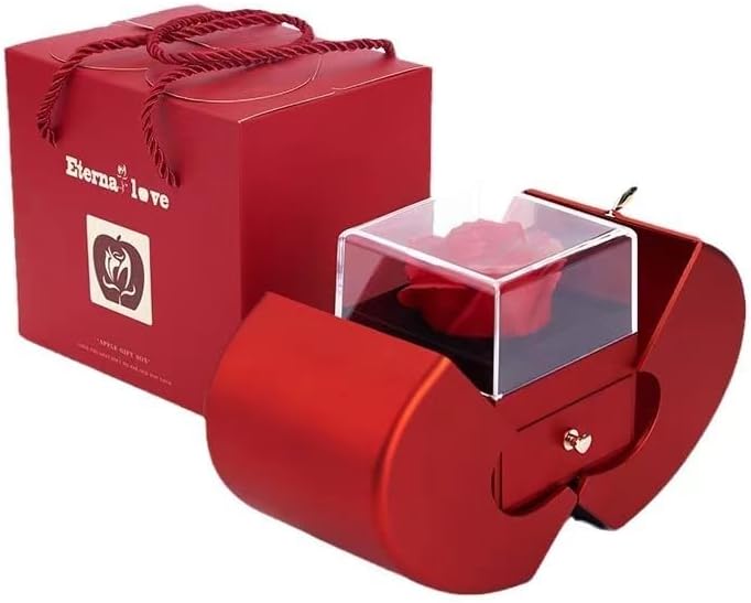 Eternal rose withheart necklace, forever rose Valentines Gifts for Her, birthday gifts for women gifts for women(christmas gifts) - Image 7