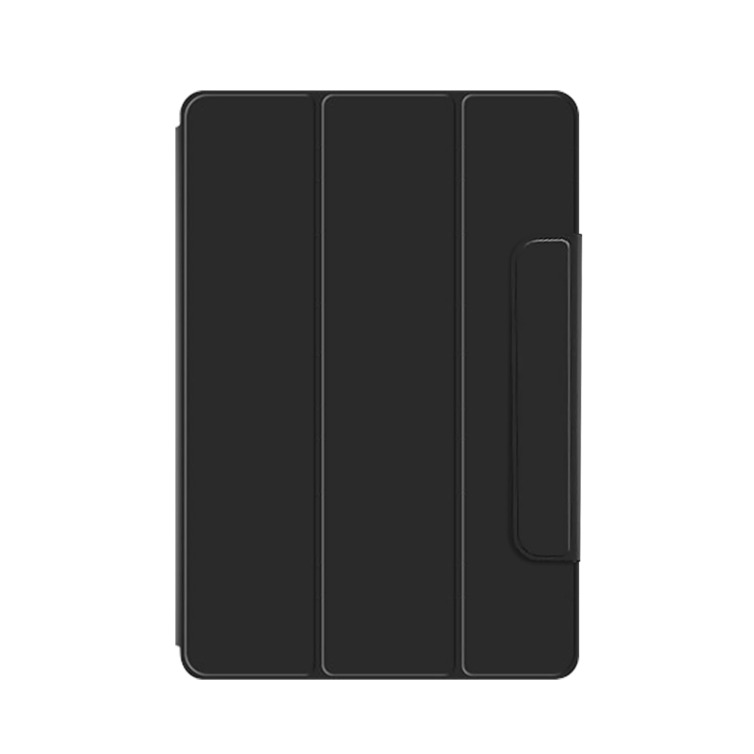 SaharaCase Magnetic Series Folio Case for Google Pixel Tab [Shockproof Bumper] Rugged Protection Antislip Grip Leather Kickstand (Black)