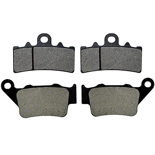 AHL Semi-metallic Front and Rear Brake Pads FA606 