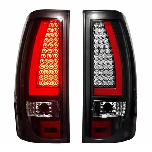 Suiwtaa all-in-one LED Tail Light for Chevy Silverado 1500 2500(1999-2002) 1500HD 2500HD(2001-2002) GMC Sierra 1500 2500(1999-2003) 1500HD 2500HD(2001-2003) Upgraded Version Rear Taillight Assembly.
