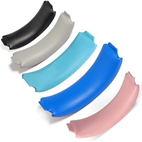 Replacement Headband Cushion Protein Leather Cushions Cover Repair Parts Compatible with Razer Kraken BT Kitty Edition Wireless Headphones (Light Blue) image 4