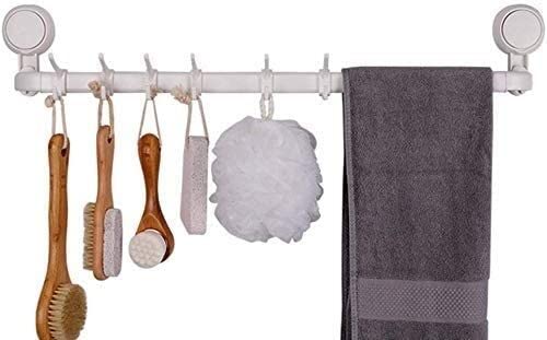 Fini les trous : porte-serviette à ventouse blanc repositionnable et stable