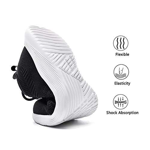 Image of Lamincoa Womens Slip On Walking Shoes Non Slip Casual Road Running Lightweight Mesh Fashion Sneakers for Gym Travel Workout