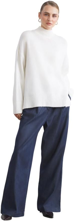 Women's LCW-W52434Z8 Wideleg Jeans