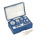 Bekith 17 Pcs Precision Weight 10mg-100g Precision Steel Calibration Weight Kit Set with Tweezers for Digital Balance Scale, Jewellery Scale