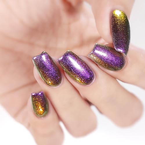 Image of Multi Chrome | Color Changing | Boutique Nail Lacquer | Nail Polish Collection (Bubbly Bombshell)