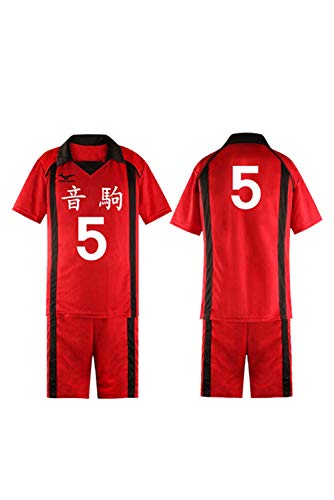 Anime Haikyuu Nekoma High School Uniform Team