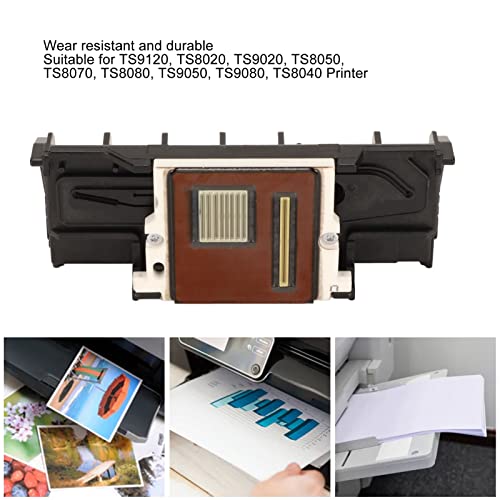 Qcwwy Druckkopf QY6 0090 Farbdruckkopf Original Druckkopf Druckkopf Ersatzset Drucker Druckkopf Druckkopf Ersatzzubehör für TS9120 TS8020 TS9020 TS8050 TS8070 TS8080 TS9050 TS9080 TS8040 Drucker