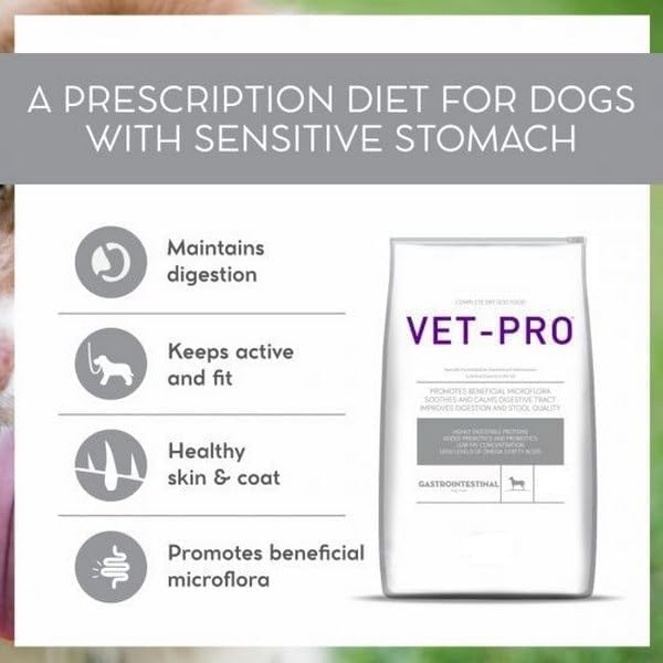 Image of Gastrointestinal Dog Food 3 Kg - Highly Digestible Formula for Sensitive Stomach, Supports Gut Health & Nutrient Absorption (3Kg)