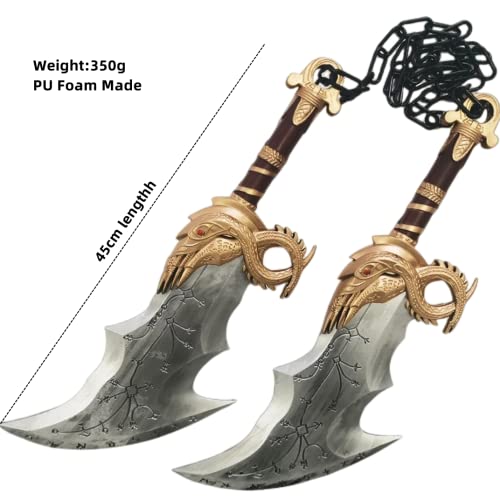 damdos Halloween Cosplay Props for God-War Axe Foam Leviathan Kratos Axes Weapon Birthday Gifts