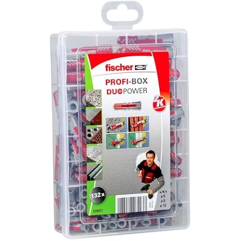 fischer PROFIbox DUOPOWER Wall Plugs Set Cover