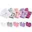 5 Sets F: Bow Hats + Mittens