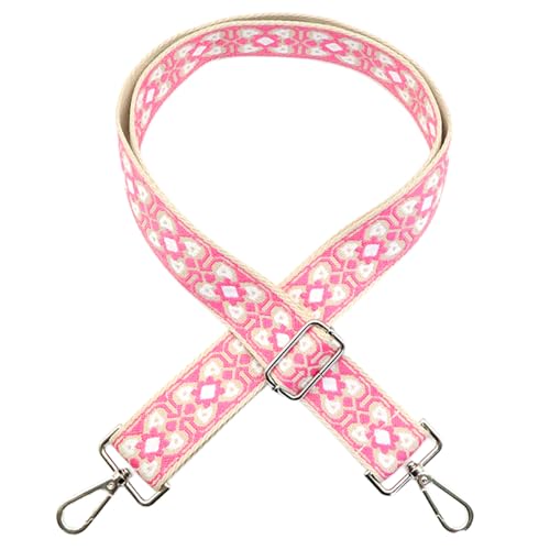 Image of Wide Purse Strap Replacement Crossbody Canvas Shoulder Bag, Universal Adjustable Straps for Bags(55 inchLong)