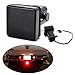 iJDMTOY 35-035-Smoked Dark Smoke Lens Tail/Brake Light Compatible With Truck SUV Trailer Class 3/4/5 2-Inch Towing Hitch Receiver, Powered by 15 Super Bright Red LED Bulbs