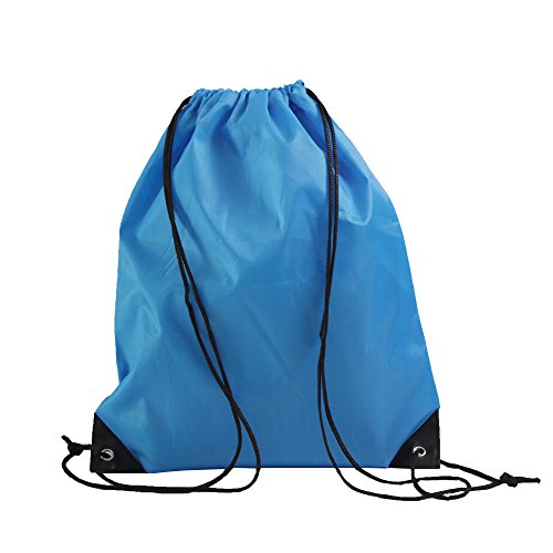 LIHI Bag 20 Pack Drawstring Backpackï¼ŒParty Favors Goody Bags Bulkï¼ŒSky Blue