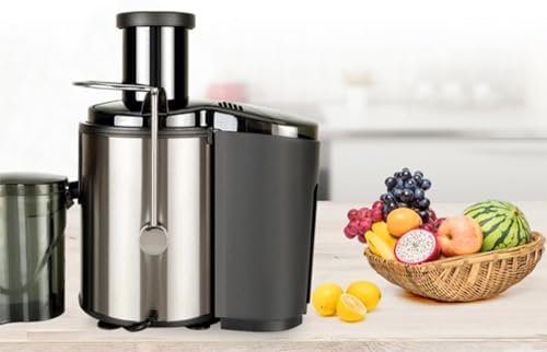 Image of 800W Home Use Multi-function Electric Juicerwith 3" Feed Chute for Whole Fruits and Veg,Centrifugal Juicer with 30 oz. Juice Jug,BPA-Free, Easy to Clean