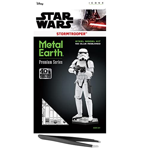 Kit Maquette 3D Star Wars Stormtrooper Metal Earth avec Pince
