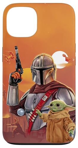 Coque Star Wars The Mandalorian iPhone 13 premium finition mate anti-rayures robuste