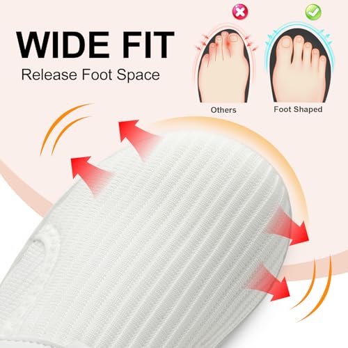 Image of Spesoul Wide Womens Walking Shoes Adjustable Diabetic Shoes Breathable Zero Drop Barefoot Shoe Neuropathy Edema Nursing Shoe Wide Width Sneakers