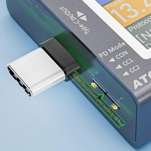 Testeur USB courant tension écran numérique multimètre de charge Type-C PD3.0 - 3