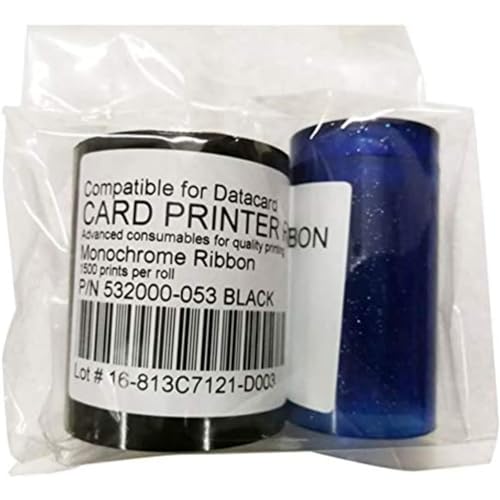 Cinta Negra Compatible para Datacard SP35 SP55 SP75 1500 Impresiones miniatura 2