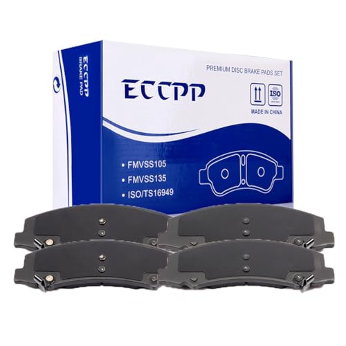 Image of ECCPP D1159 Front Ceramic Disc Brake Pad Set For Chevy For Impala 2006-2013