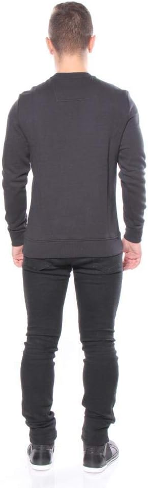 Calvin Klein Men's Monogram Logo Crew Neck Sweatshirt