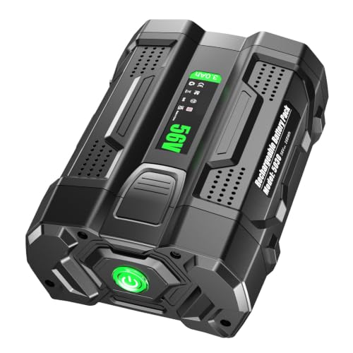 JUNWOOD 3000mAh Replacement for EGO 56V Battery 56 Volt NiMH Battery 3.0Ah Compatible with EGO 56 Volt BA2800 BA1400 BA4200 BA2800T BA4200T BA1400T ST1502LB CS1604 CS1804 CS1403 Cordless Power Tools