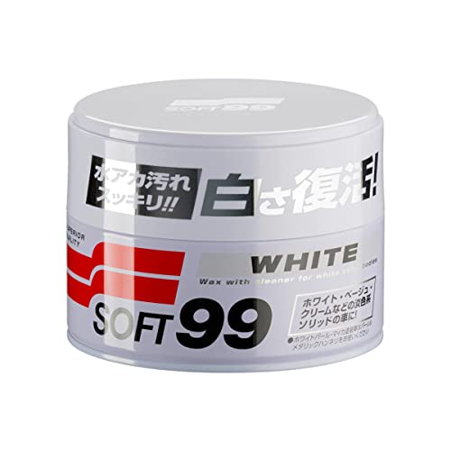 Cera Soft99 para pintura blanca y clara 300g miniatura 2