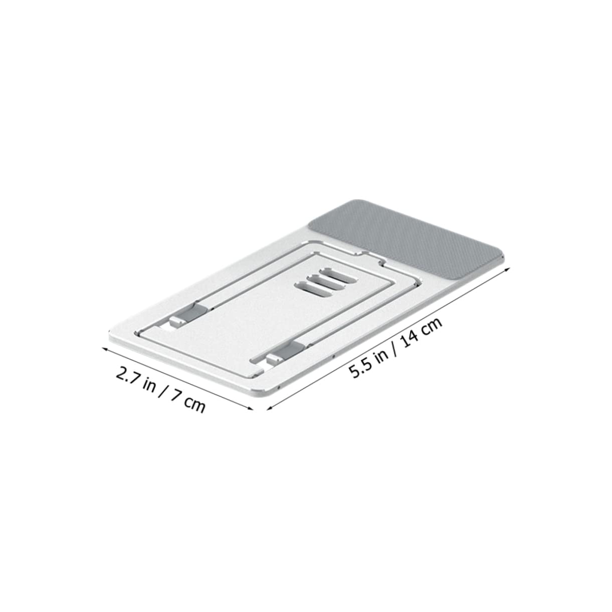 UKCOCO 2pezzi Supporto Regolabile e Pieghevole Per Smartphone e Tablet Porta Telefono Da Scrivania Multi-angolo Design Pratico e Resistente Per Videochiamate e Visione Di Film