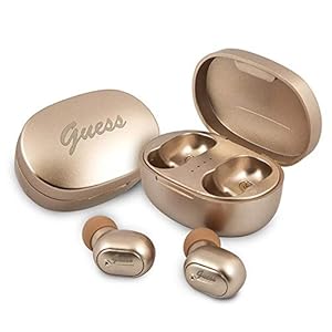 Guess Hoofdtelefoon Bluetooth GUTWST30GO TWS + dockingstation goud