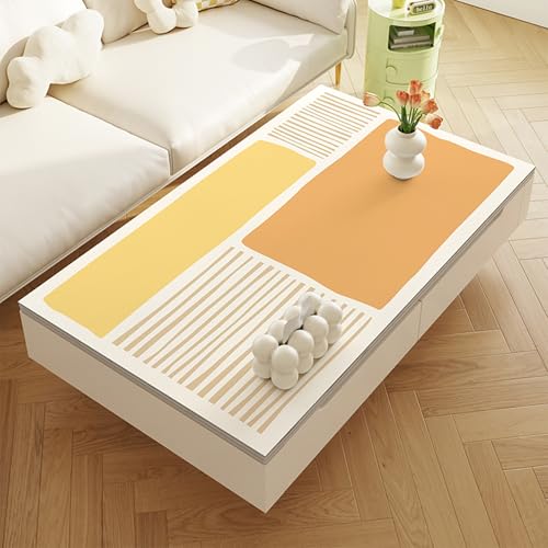 SXYITE �e�[�u���N���X���� �����` PVC �e�[�u���}�b�g PVC�� �f�X�N�}�b�g �e�[�u���J�o�[ �k�݂Ȃ� �h�� ����h�~ ���� �_�C�j���O�}�b�g�����ȒP