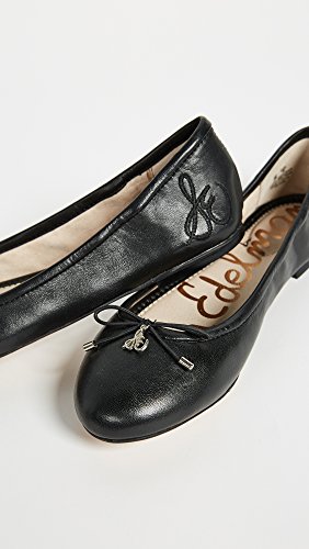 Sam Edelman Women's Felicia Ballet Flats, Black, 7.5 Medium Us #TOP5
