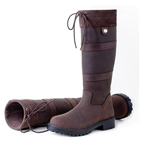 Rhinegold Elite Brooklyn Boot 6 39, Unisex, Stiefel-6 (39), Braun, Größe 39 Cover
