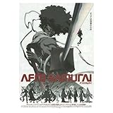 Blue Tough Afro Samurai 2007 Takashi Okazaki Japanese Chirashi Wall Art Print Movie Night Room Decor 18x24 Poster