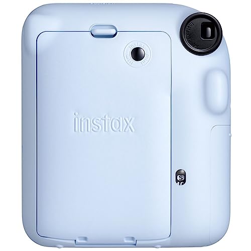 Image of FUJIFILM INSTAX Mini 12 Instant Film Camera | Pastel Blue Bundled with INSTAX Mini Instant Film |40 Exposures + Instax Accessory Bundle + AA Batteries + Cleaning Cloth (10 Items)