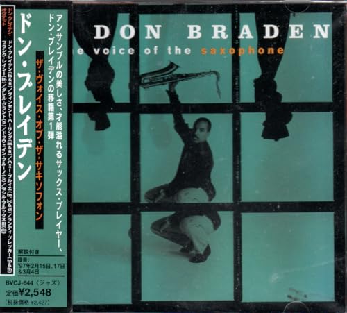 DON BRADEN - The Voice Of The Saxophone - CD