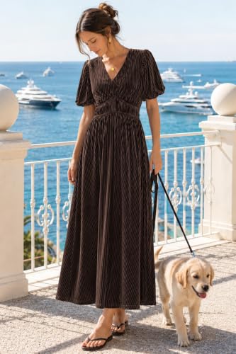 Image of Sissyaki Velvet Maxi Dress Fall Wedding Guest Dress 2026