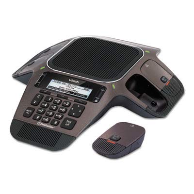 Teléfono de conferencia VTech VCS754 con cuatro micrófonos inalámbricos miniatura 1