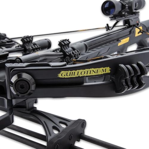 image for BUDK Avalanche Guillotine Crossbow - Composite Stock, Fiberglass Limbs