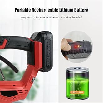 Electric Bee Shaker for Bee Remover, Cordless Beehive Frame Shaking Machine with Anti Slip Handle, Rechargeable Handheld Bee Remover, 4 Gear Speed Adjustable, Beekeeping Supplies for Shake Bee,Red