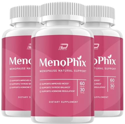MenoPhix Natural Support Capsules - MenoPhix Supplement, MenoPhix Supplements for Women Natural Support, Reviews (3 Pack - 180 Capsules)