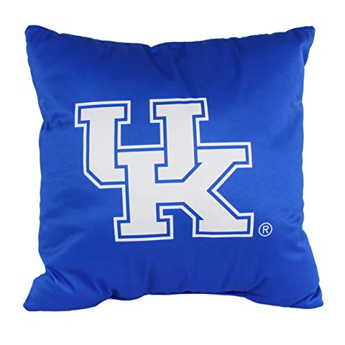 College Covers Everything Comfy Kentucky Wildcats 16" Decorative Pillow Reversible 2 Unique Sides