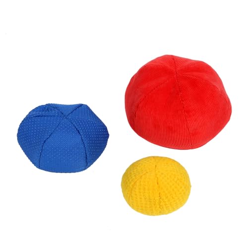 Fun & Function - Weighted Textured Balls - Sensory Bean Bags for Babies, Toddlers & Kids - Weighted Balls for Kids Sensory Therapy - includes Two Therapy Balls for Children of Different Weights