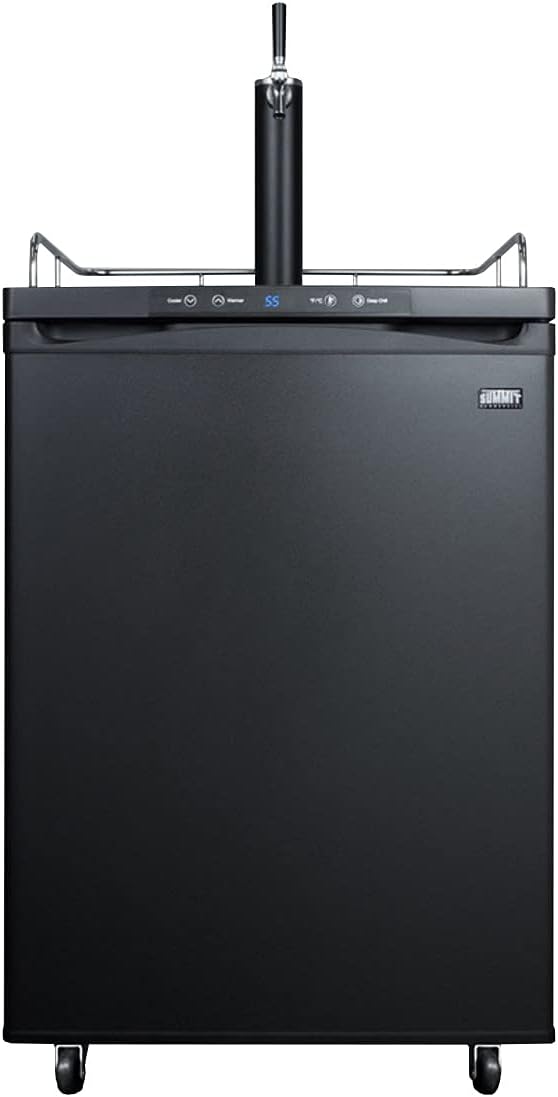 Summit SBC635M 24" Wide Beer Kegerator, Black