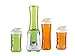 Produktbild Family Smoothie-Maker 300W Grün, 4 Flaschen (300ml & 600ml je 2 in Grün & Orange)