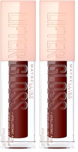 Image of Maybelline New York Lifter Gloss Hydrating Lip Gloss, Maple (Pack of 2)