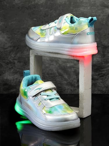 Image of ASIAN Kids JUPITER-02 Stylish Casual Sneakers with Velcro Closure for Boys, Trendy and Comfortable Shoes Perfect, Walking, and Outdoor Play, Lightweight and Durable Design