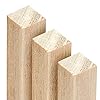 Bright Creations Wood Dowels - 1/4 in x 12 in, Square, 25-Pack - Unfinished Craft Supply & DIY Craft Sticks for Model Building & School Projects #4